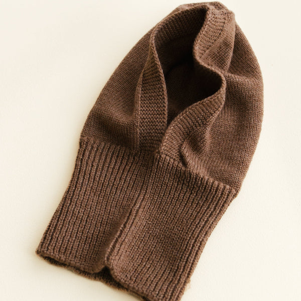 Eddy Merino Wool Balaclava (Mocha)