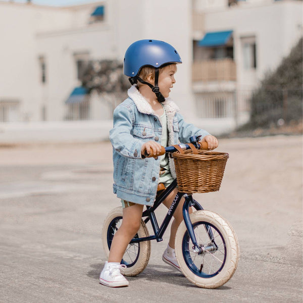 Banwood First GO! Balance Bike (Navy Blue)