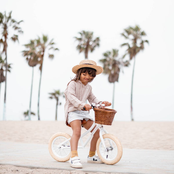 Banwood First GO! Balance Bike (White)