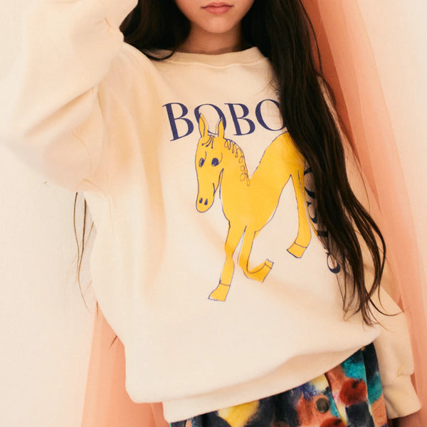 Wonder Horse sweatshirt (White)