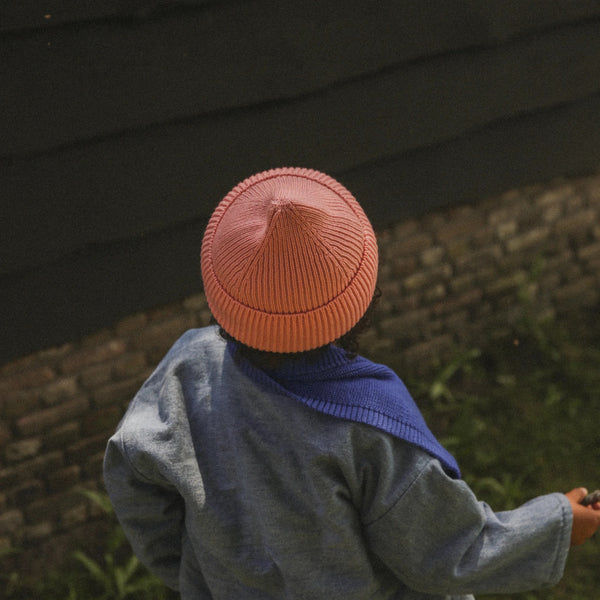 Fonzie Merino Wool Beanie (Bubblegum)