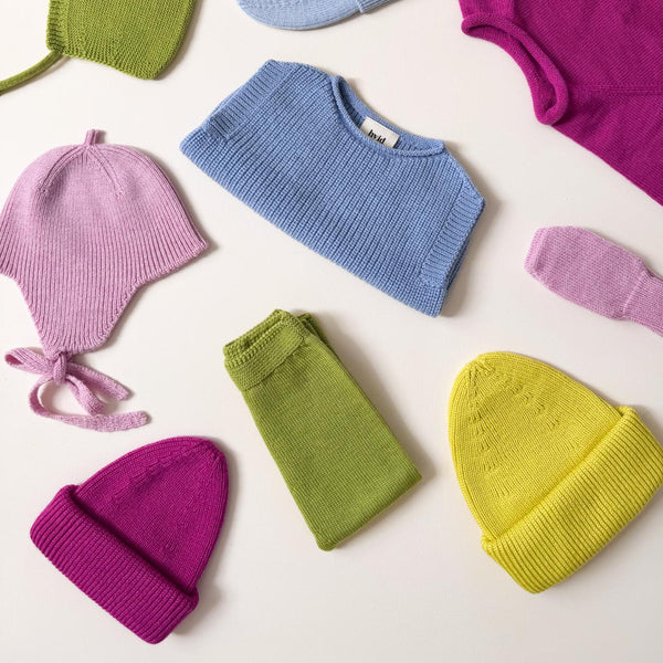 Fonzie Merino Wool Beanie (Fuscia)