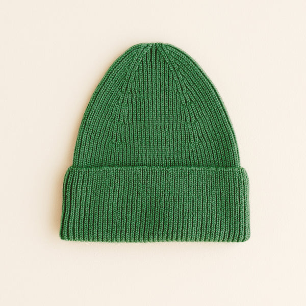 Fonzie Merino Wool Beanie (Grass)