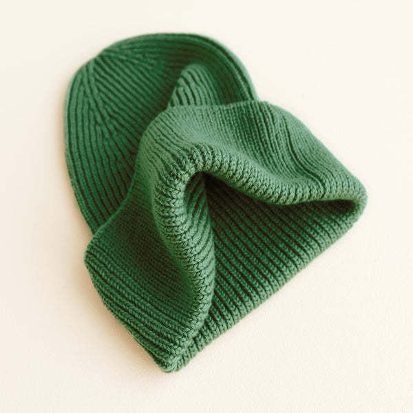 Fonzie Merino Wool Beanie (Grass)