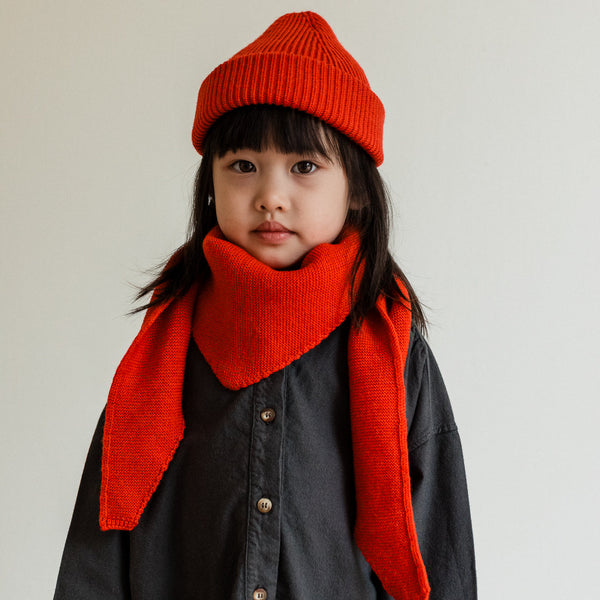 Fonzie Merino Wool Beanie (Red)