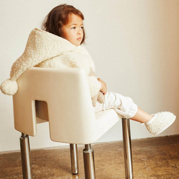 Merino Wool Snuggle Jacket (Milk)