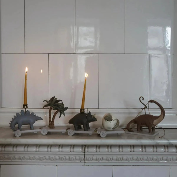 Birthday Train Candle Holder Table Decoration (Dinomite)