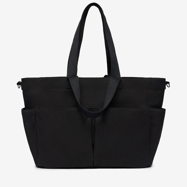 T+M Pocket Changing Bag Tote (Black)