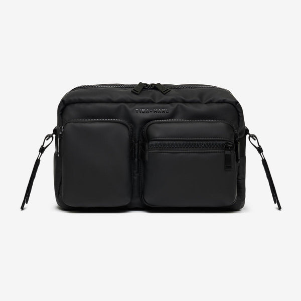 Axel Cross-Body Changing Bag Buggy Organiser (Matte Black)