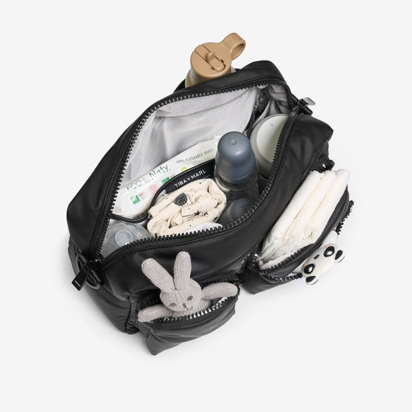 Axel Cross-Body Changing Bag Buggy Organiser (Matte Black)