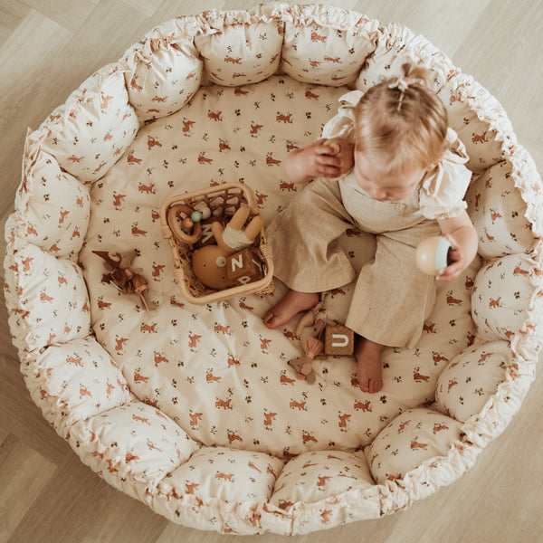 Coco Bloom Baby Nest and Playmat (Rabbit)-PRE ORDER END OF APRIL