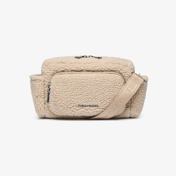 Inka Borg Fleece Buggy Changing Bag Organiser (Beige)