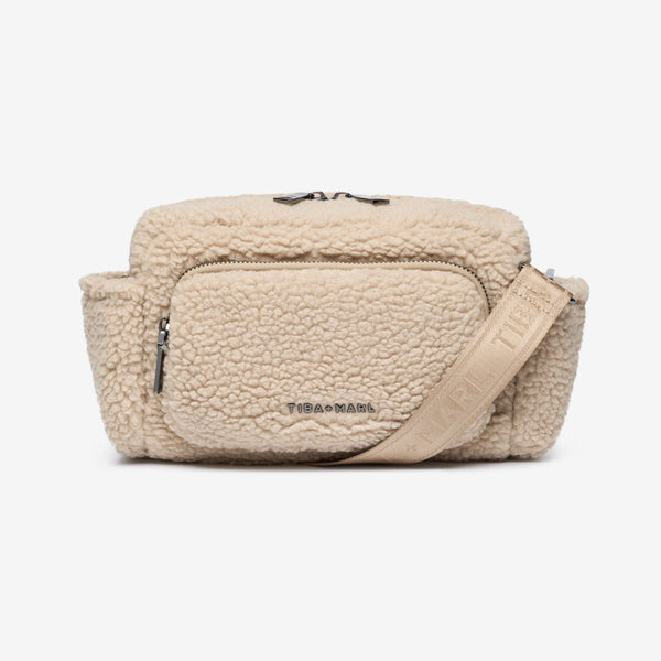 Inka Borg Fleece Buggy Changing Bag Organiser (Beige)