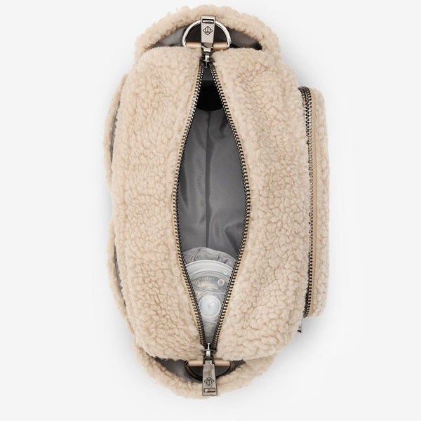 Inka Borg Fleece Buggy Changing Bag Organiser (Beige)