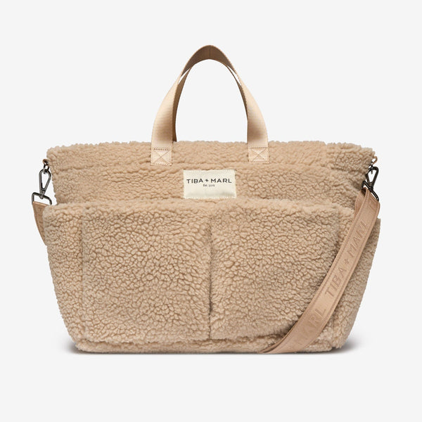 T+M Pocket Changing Bag Tote Borg