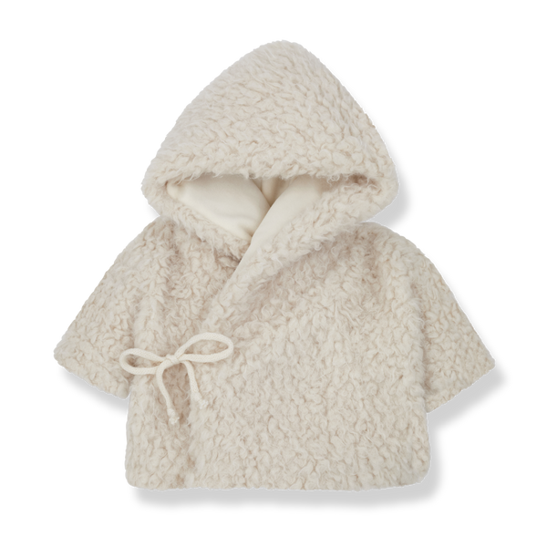 Buba Teddy Fleece Hooded Baby Jacket