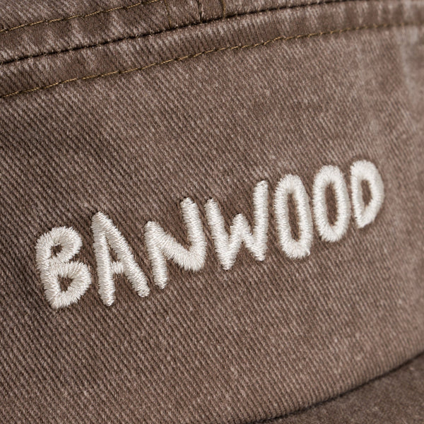 Banwood Washed 5 Panel Cap (Brown)