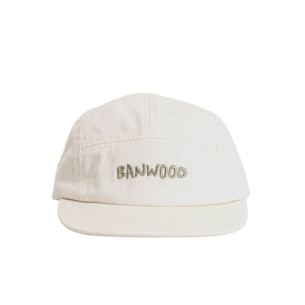 Banwood Washed 5 Panel Cap (Cream)