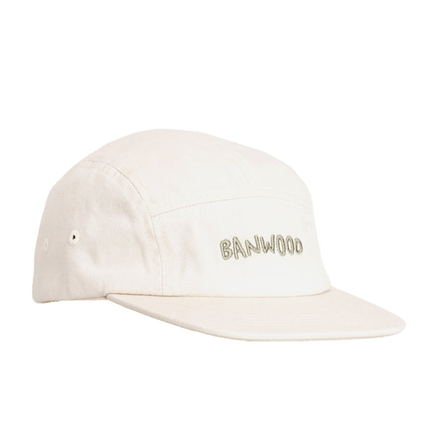 Banwood Washed 5 Panel Cap (Cream)