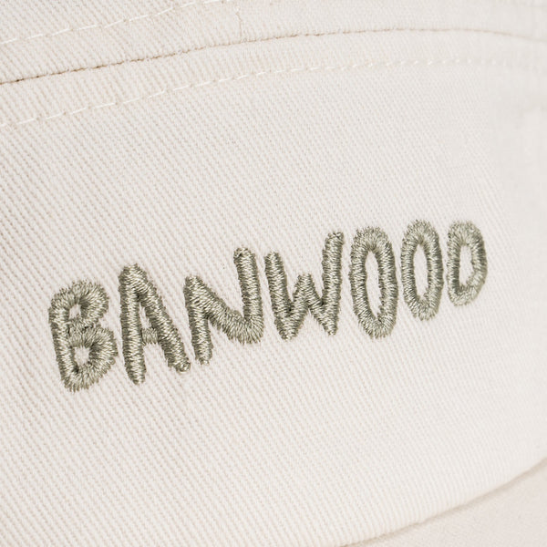 Banwood Washed 5 Panel Cap (Cream)