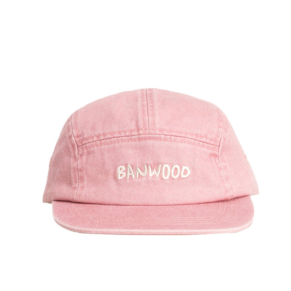 Banwood Washed 5 Panel Cap (Rose)