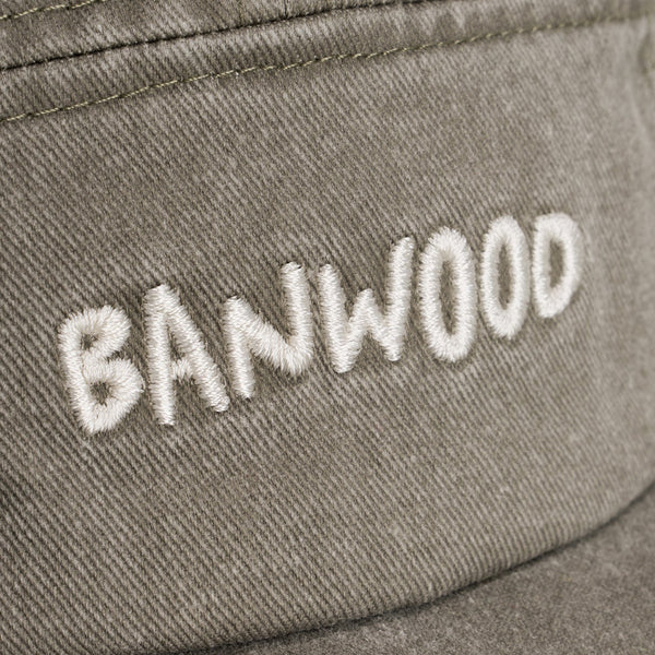 Banwood Washed 5 Panel Cap (Sage)