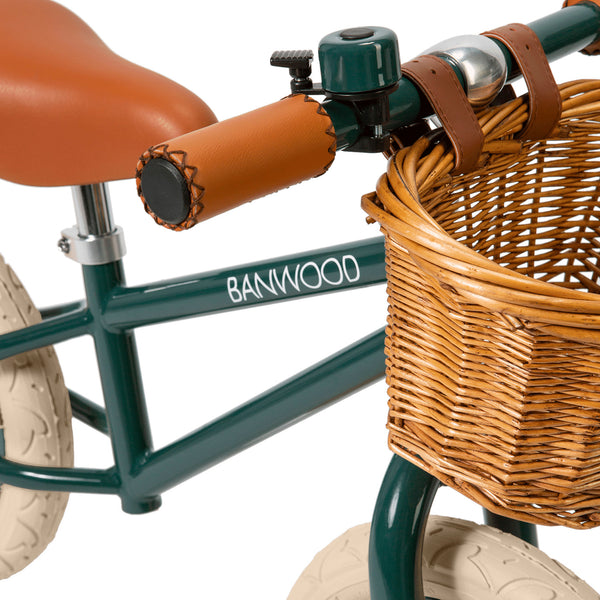 Banwood First Go! Balance Bike (Dark Green)
