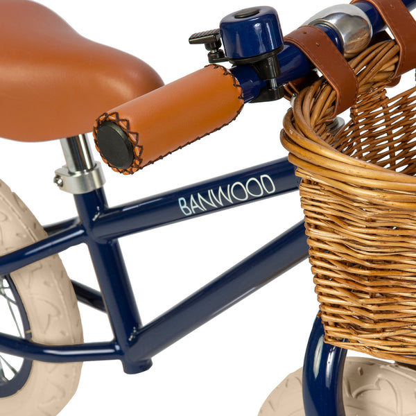 Banwood First GO! Balance Bike (Navy Blue)