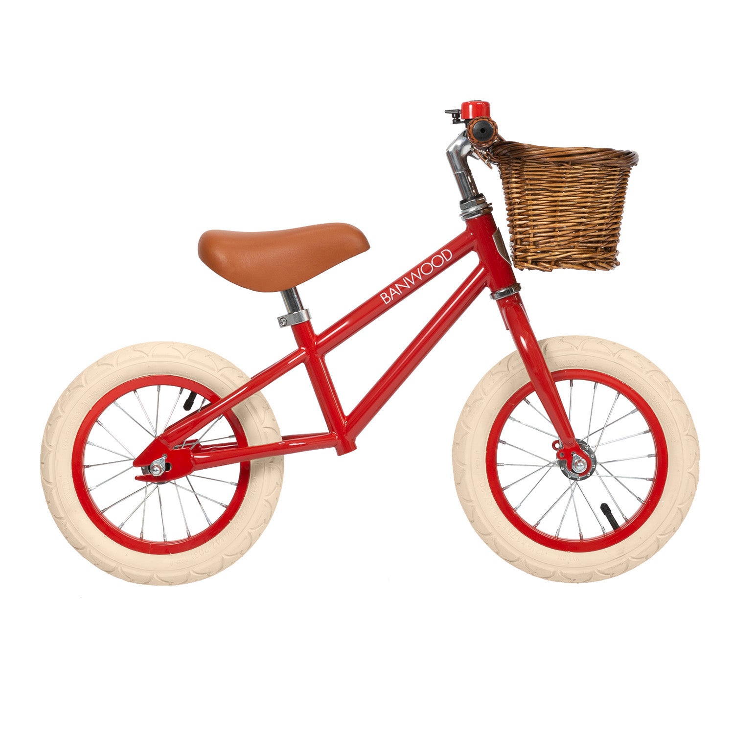 Banwood First GO! Childrens Balance Bike (Red)