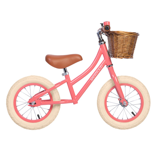 Banwood First GO! Balance Bike (Coral)