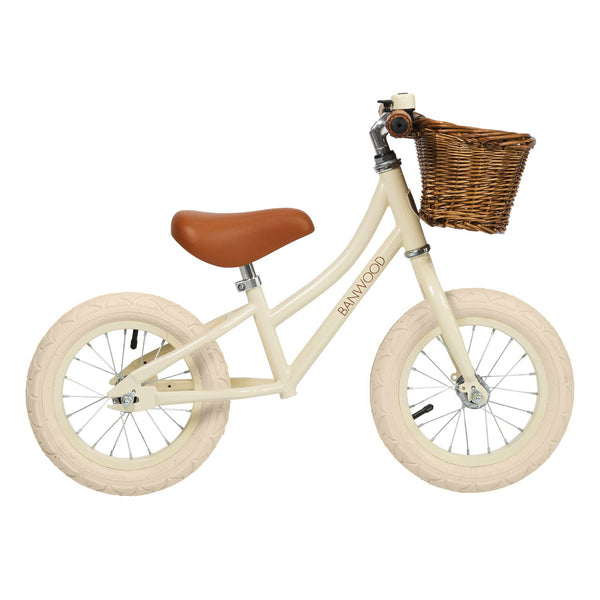 Banwood First GO! Balance Bike (Cream)