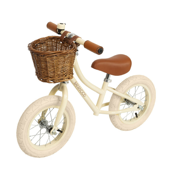 Banwood First GO! Balance Bike (Cream)