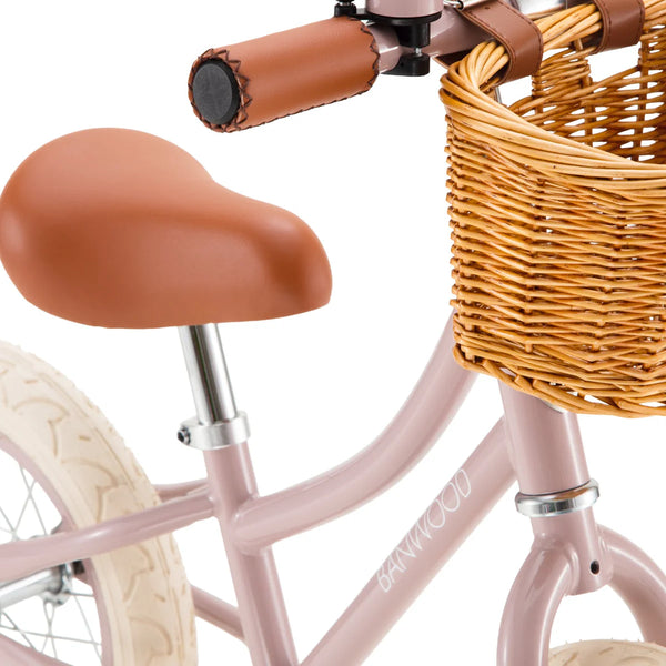 Banwood First GO! Balance Bike (Dusty Pink)