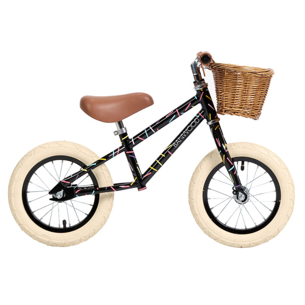 Banwood X Marest First Go! Balance Bike (Black Sprinkle)