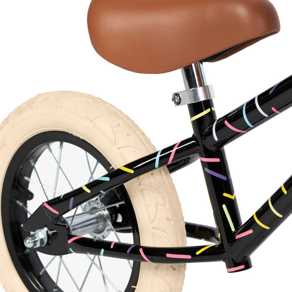Banwood X Marest First Go! Balance Bike (Black Sprinkle)