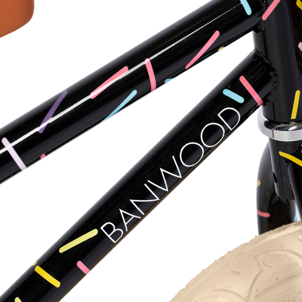 Banwood X Marest First Go! Balance Bike (Black Sprinkle)