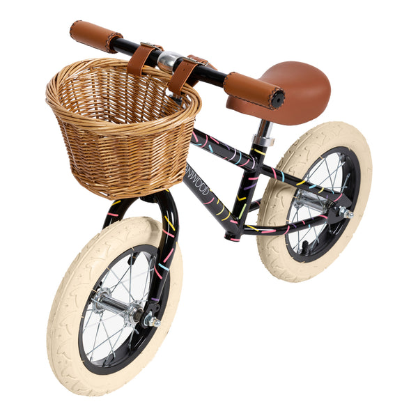 Banwood X Marest First Go! Balance Bike (Black Sprinkle)