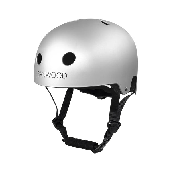 Banwood Classic Bike Helmet (Chrome)