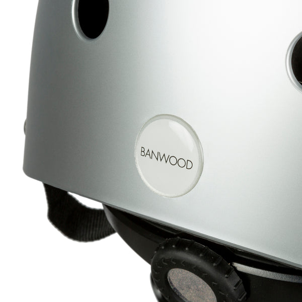 Banwood Classic Bike Helmet (Chrome)