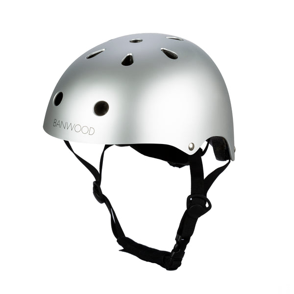Banwood Classic Bike Helmet (Chrome)