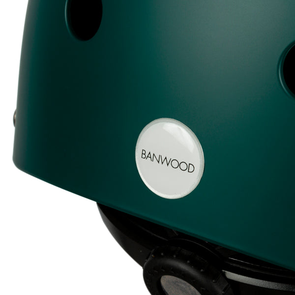 Banwood Classic Bike Helmet (Dark Green)