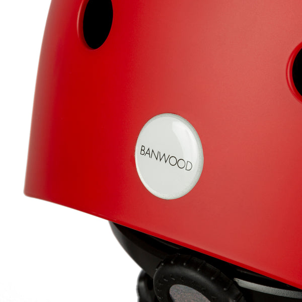 Banwood Classic Bike Helmet (Red)