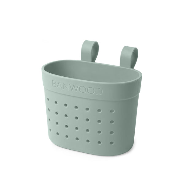 Banwood ECO Pin & Ride Scooter/Bike Basket (Clay)