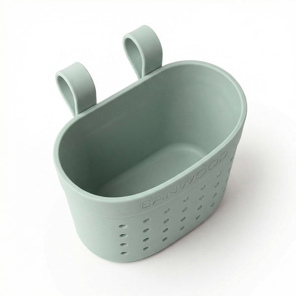 Banwood ECO Pin & Ride Scooter/Bike Basket (Clay)