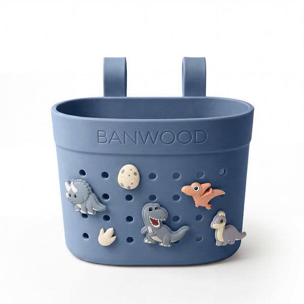 Banwood ECO Pin & Ride Scooter/Bike Basket (Deep Sea)