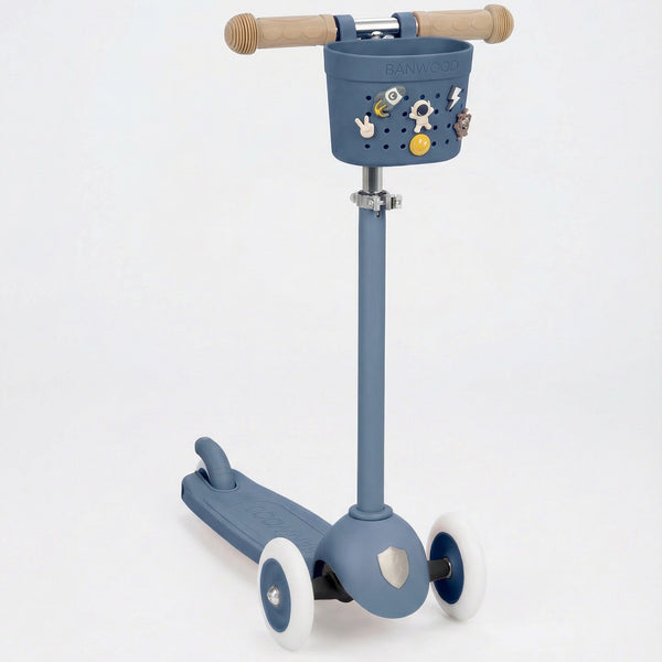 Banwood ECO Pin & Ride Scooter/Bike Basket (Deep Sea)