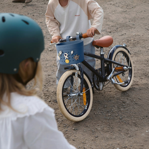 Banwood ECO Pin & Ride Scooter/Bike Basket (Deep Sea)