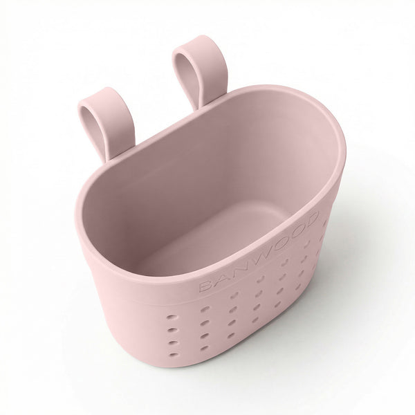 Banwood ECO Pin & Ride Scooter/Bike Basket (Faded Pink)