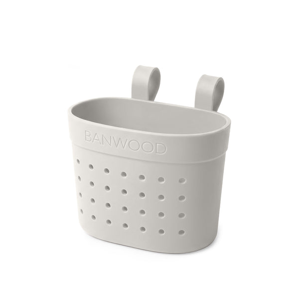 Banwood ECO Pin & Ride Scooter/Bike Basket (Ivory)