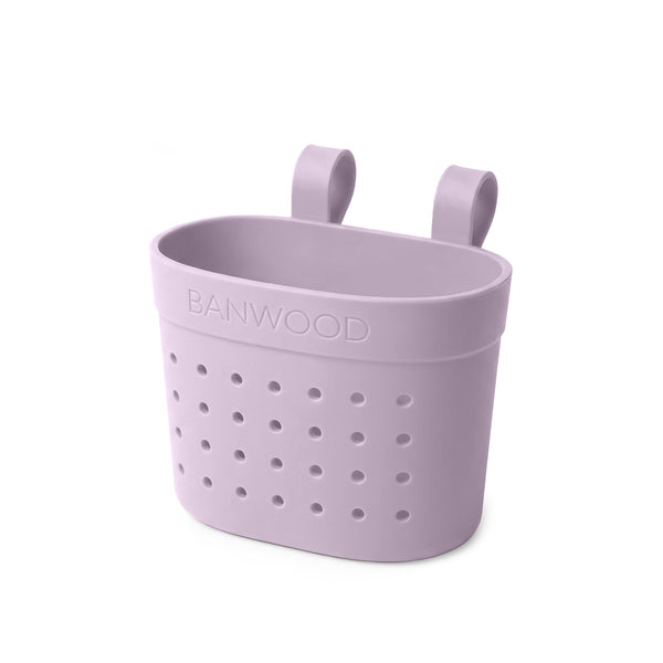Banwood ECO Pin & Ride Scooter/Bike Basket (Lavender)